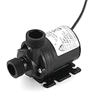 QWORK® Pompe a Eau 12v 800l/h 5m, Pompe à Eau Submersible