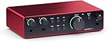 Focusrite Scarlett 2i2 4th Gen, interface audio USB