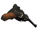 Holster Parachutiste Allemand P08 Luger Cuir Marron