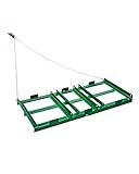 VEVOR Herse Traînée 1220 x 500 mm Râteau Niveleur Remorquable