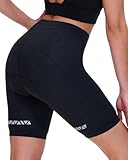 Sportneer Short de cyclisme pour femme - Rembourré