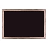 U Brands Tableau noir magnétique 91 x 61 cm avec cadre