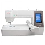 Janome Machine à broder MC 550E avec 4 cadres à broder,