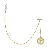 PH PandaHall Chaîne de montre de poche de 49,5 cm pour