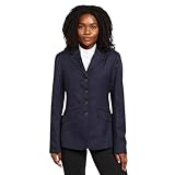 Shires Aston Veste de concours pour femme Bleu marine