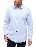 ETERNA Chemise en sergé fin pour homme, coupe moderne,
