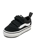 Vans Mixte Enfant Ward V Basket, Suede Canvas Black