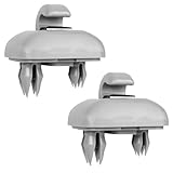 Lot de 2 clips de pare-soleil pour Audi A4 B8, support