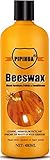 PIPIHUA Cire D'abeille pour Meubles Bois, Huile Naturelle