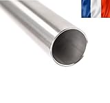 Tube inox 63.5 ép 1.5mm 304L 1m diam pour échappement