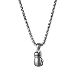 JewelryWe Bijou en acier inoxydable avec pendentif