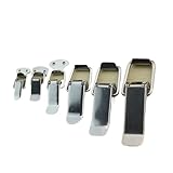 Attache à loquet en Nickel plaqué fer/acier inoxydable