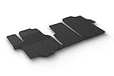 Gledring Set tapis de caoutchouc compatible avec Volkswagen