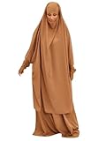 Jilbab avec Jupe Pas Cher,jilbeb Deux piéce Pas Cher,djilbab
