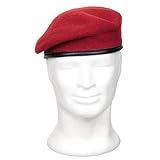 Béret Commando import rouge Größe 61