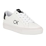 Calvin Klein Baskets Cylaie pour femme, Blanc 140,