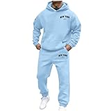 Survêtement Homme à Capuche,Ensemble Jogging Homme