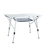 Uquip Variety M Table Pliante en Aluminium pour 4 Personnes