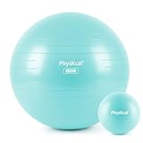 PhysKcal Ballon de gymnastique épais de 65 cm et ballon