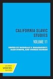 California Slavic Studies, Volume XI: Volume 11