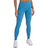 ERZU Legging d'entraînement pour femme, legging sans