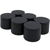 Dosenritter | 6 boîtes à bijoux rondes en métal mat