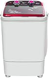 Mommax - Petite Machine à Laver Semi-Automatique à