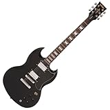 VINTAGE V69 COASTER Series Guitare électrique – Noir