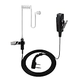 UAYESOK Air Covert Oreillette de sécurité tube acoustique