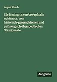 Die Meningitis cerebro-spinalis epidemica: vom historisch-geographischen
