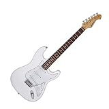 Aria STG003WH Guitare Stratocaster Blanc