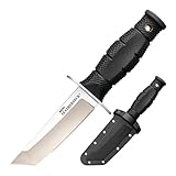 Cold Steel Mini CS-39LSAA Tanto - Col en cuir - Noir