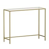 VASAGLE Table Console, Table d’entrée, Bout de canapé,