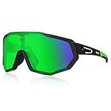 Queshark Lunettes de Cyclisme Vélo Polarisées TR90