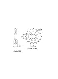Pignon Gas-gas 200/250/300 Ec
