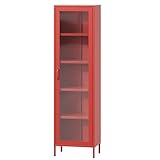 Jan Nowak Luigi Armoire vitrine à 1 porte - 50 x 180