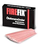 FIREFIX 2077 Lot de 100 allume-feu pour poêle à huile,