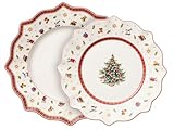Villeroy & Boch Porcelaine 14–8585–9015 Set de 8 Assiettes,