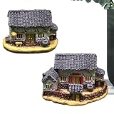 Générique Home Accessories, Retro Resin House, Resin