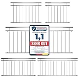 225 cm balcon V2 A Rambarde balcon bâton Inox Ballustrade