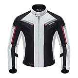 Zyxformis Veste de Moto, Blouson Moto Homme Sport avec
