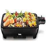 Tefal Malaga, Plancha électrique, Revêtement antiadhésif,