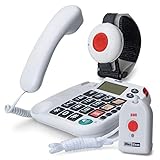 MaxCom KXTSOS: Téléphone pour seniors avec émetteur