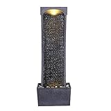 Teamson Home Fontaine de Jardin Cascade extérieur Chute