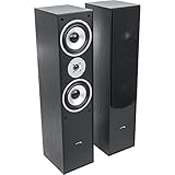 LTC - L766-BL - Enceintes HIFI bass reflex à 3 voies