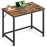 VASAGLE Bureau d'Ordinateur, Table, 80 x 50 x 76 cm,