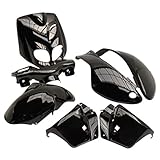 Kit carenages peugeot 50 Trekker 2007-2010 (Noir)
