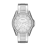 Fossil Montre pour Femmes Riley, Mouvement Multifonction