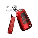 HIBEYO Coque de clé de voiture en silicone pour Opel