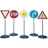 Klein Theo Klein 2980 Set de 5 Panneaux de Signalisation